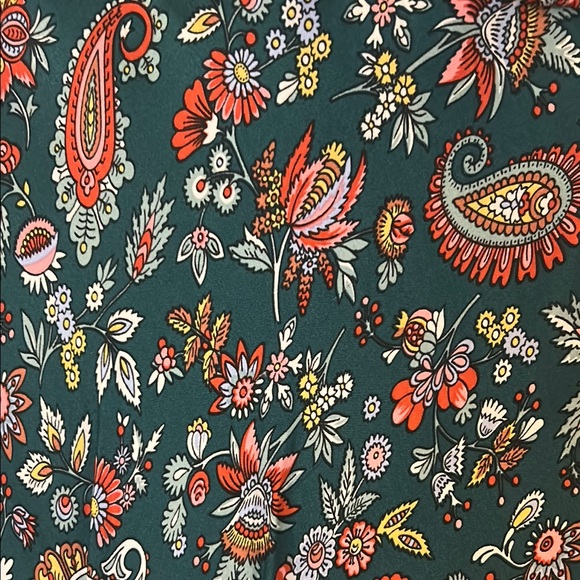 Boden Green Floral Midi Dress - Picture 11 of 11